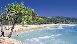 View of Cylinder Beach